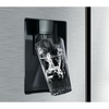 Hisense RF632N4WFE American Fridge Freezer, Black, E Rated,  Non-Plumbed
