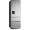 Hisense RF632N4WIE American Fridge Freezer, Stainless Steel, E Rated,  Non-Plumbed
