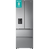 Hisense RF632N4WIE American Fridge Freezer, Stainless Steel, E Rated,  Non-Plumbed