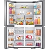 Samsung RF65DG960ESR Series 9 American Fridge Freezer with Beverage Center,  Plumbed, Stainless Steel, E Rated