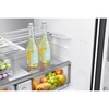 Samsung RF65DG9H0EB1 Family Hub AI Vision Inside American Fridge Freezer, Black Deep Ocean Inox Finish, E Rated,  Plumbed