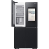 Samsung RF65DG9H0EB1 Family Hub AI Vision Inside American Fridge Freezer, Black Deep Ocean Inox Finish