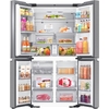 Samsung RF65DG9H0ESR Family Hub AI Vision Inside American Fridge Freezer,  Plumbed, Stainless Steel, E Rated
