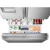 Hisense RF793N4SASE American Fridge Freezer, Stainless Steel, E Rated,  Plumbed