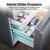 Hisense RF793N4SASE American Fridge Freezer, Stainless Steel, E Rated,  Plumbed