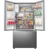Hisense RF793N4SASE American Fridge Freezer, Stainless Steel, E Rated,  Plumbed