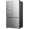Hisense RF815N4SESE American Fridge Freezer,  Plumbed, Stainless Steel, E Rated