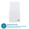 Sensis RFCHT01F137EW Static 137l Chest Freezer, White, E Rated