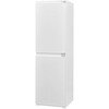 Sensis RFCMI0154EW No Frost Integrated Fridge Freezer, Sliding Hinge, 50/50, E Rated