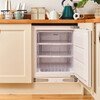 Sensis RFUCBI01Z54EW Static Built-Under Freezer, Fixed Hinge, White, E Rated