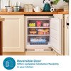 Sensis RFUCBI01Z54EW Static Built-Under Freezer, Fixed Hinge, White, E Rated