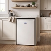 IceKing RHL550EW Under Counter Larder Fridge, White, E Rated