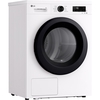 LG RHX1009NWK Heat Pump Tumble Dryer, 9kg, White, A+++ Rated
