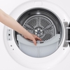 LG RHX7009TWB Heat Pump Tumble Dryer, 9kg, White, A+++ Rated