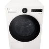 LG RHX7010TWB Heat Pump Tumble Dryer, 10kg, White, A+++ Rated