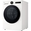LG RHX7010TWB Heat Pump Tumble Dryer, 10kg, White, A+++ Rated