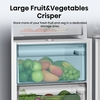 Hisense RL3K370SAIE Tall Larder Fridge, Stainless Steel, E Rated