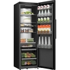 Hisense RL5K370GSFC Tall Larder Fridge, Black, C Rated