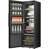 Hisense RL5K370GSFC Tall Larder Fridge, Black, C Rated
