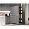 Samsung RM70F67RDREU Series 8 Smart American Fridge Freezer, Stainless Steel, D Rated,  Non-Plumbed