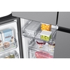 Samsung RM70F67RDREU Series 8 Smart American Fridge Freezer, Stainless Steel, D Rated,  Non-Plumbed