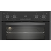 Blomberg RODN9202DX Built-In Electric Double Oven, Grey, A Rated