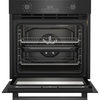 Blomberg ROEN8232BP Built-In Electric Single Oven with Pyrolytic Cleaning, Black, A Rated