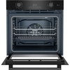 Blomberg ROEN8232WBP Built-In Electric Single Oven with Pyrolytic Cleaning, Black, A Rated