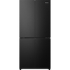 Hisense RQ5P470SAFD American Fridge Freezer, Black, D Rated,  Non-Plumbed
