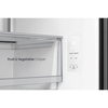 Hisense RQ5P470SAFD American Fridge Freezer, Black, D Rated,  Non-Plumbed