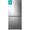 Hisense RQ5P470SAID American Fridge Freezer,  Non-Plumbed, Stainless Steel, D Rated