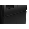 Hisense RQ5P470SYFD American Fridge Freezer, Black, D Rated,  Non-Plumbed