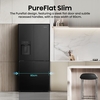 Hisense RQ5P470SYFD American Fridge Freezer, Black, D Rated,  Non-Plumbed