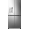 Hisense RQ5P470SYID American Fridge Freezer,  Non-Plumbed, Stainless Steel, D Rated