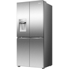 Hisense RQ5P470SYID American Fridge Freezer,  Non-Plumbed, Stainless Steel, D Rated