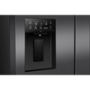 Hisense RQ5P640SYKD American Fridge Freezer, Black, D Rated,  Non-Plumbed