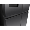 Hisense RQ5P640SYKD American Fridge Freezer, Black, D Rated,  Non-Plumbed