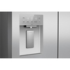 Hisense RQ5P640SYSD American Fridge Freezer, Stainless Steel, D Rated,  Non-Plumbed