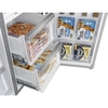 Hisense RQ758N4SWFE American Fridge Freezer, Black, E Rated,  Non-Plumbed