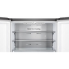 Hisense RQ758N4SWSE American Fridge Freezer, Stainless Steel, E Rated,  Non-Plumbed