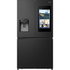 Hisense RQ760N4IFE American Fridge Freezer, Black, E Rated,  Plumbed