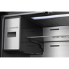 Hisense RQ760N4IFE American Fridge Freezer, Black, E Rated,  Plumbed