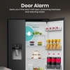 Hisense RS5P528STBE American Fridge Freezer, Black, E Rated,  Non-Plumbed