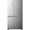 Hisense RS5P668SSCC American Fridge Freezer, Silver, C Rated,  Non-Plumbed