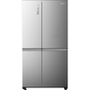 Hisense RS5P668SSCC American Fridge Freezer, Silver, C Rated,  Non-Plumbed