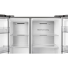 Hisense RS5P668SSCC American Fridge Freezer, Silver, C Rated,  Non-Plumbed