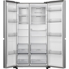 Hisense RS5P668SSCC American Fridge Freezer, Silver, C Rated,  Non-Plumbed