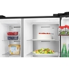 Hisense RS5P668SSFC American Fridge Freezer, Black, C Rated,  Non-Plumbed