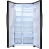 Hisense RS694N4IBE American Fridge Freezer, Black, E Rated,  Plumbed