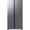Samsung RS70F65QETEU Series 6 SpaceMax� Smart American Fridge Freezer, Matt Metal Silver, E Rated,  Non-Plumbed